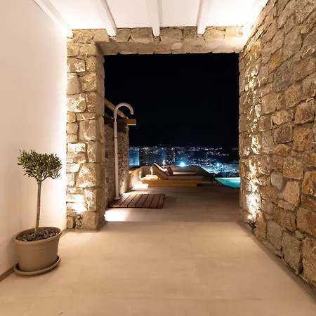 Due Mari Mykonos Pensión Agios Ioannis Diakoftis