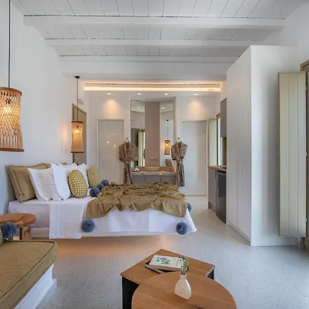 Pensión Due Mari Mykonos Agios Ioannis Diakoftis